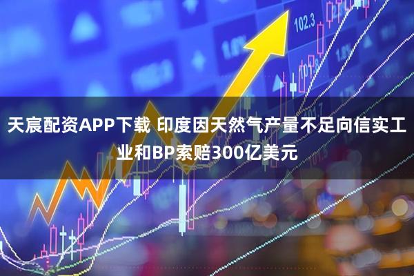 天宸配资APP下载 印度因天然气产量不足向信实工业和BP索赔300亿美元