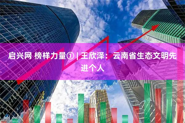 启兴网 榜样力量① | 王欣泽：云南省生态文明先进个人