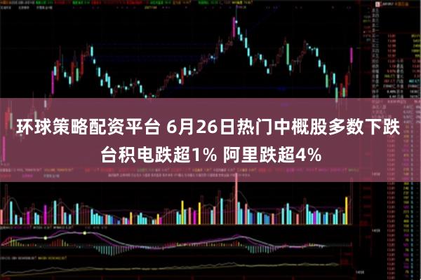 环球策略配资平台 6月26日热门中概股多数下跌 台积电跌超1% 阿里跌超4%